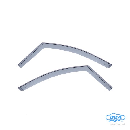 ΖΕΥΓΑΡΙ ΜΠΡΟΣΤΙΝΟΙ ΑΝΕΜΟΘΡΑΥΣΤΕΣ ΓΙΑ PEUGEOT 2008 5D 06/2013-11/2019 ΑΠΟ ΕΥΚΑΜΠΤΟ ΧΥΤΟ ΑΚΡΥΛΙΚΟ ΓΥΑΛΙ  (CAST ACRYLIC GLASS) DGA 