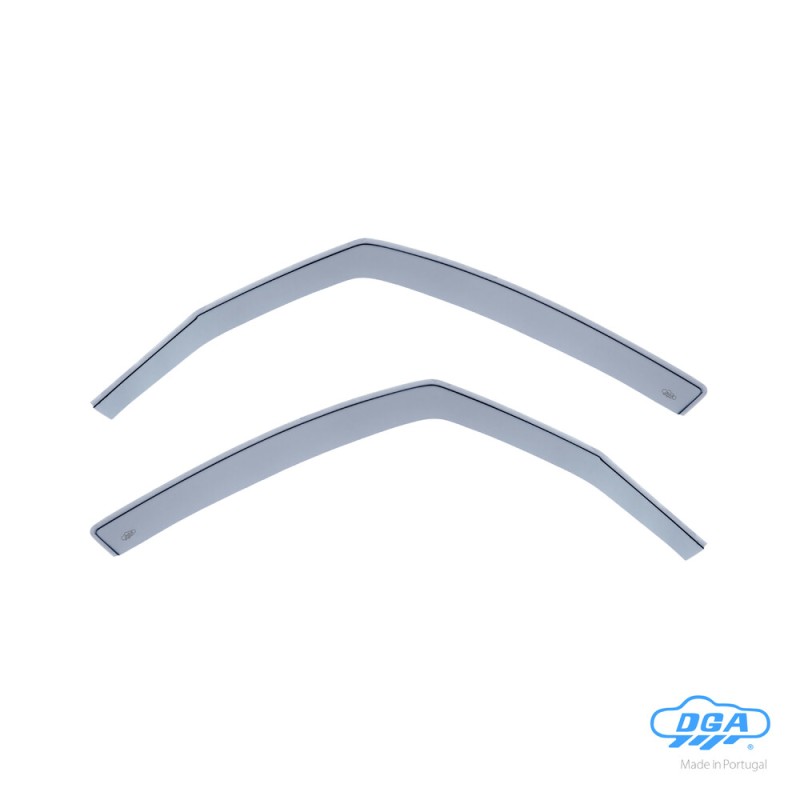 ΖΕΥΓΑΡΙ ΜΠΡΟΣΤΙΝΟΙ ΑΝΕΜΟΘΡΑΥΣΤΕΣ ΓΙΑ SUZUKI SX4 2008-2009 5D / FIAT SEDICI 5D 2007+ ΑΠΟ ΕΥΚΑΜΠΤΟ ΧΥΤΟ ΑΚΡΥΛΙΚΟ ΓΥΑΛΙ DGA - 2 ΤΕΜ