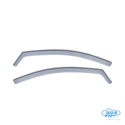 ΖΕΥΓΑΡΙ ΜΠΡΟΣΤΙΝΟΙ ΑΝΕΜΟΘΡΑΥΣΤΕΣ ΓΙΑ TOYOTA AURIS 5D 2012-2019 / AURIS TOURING SPORTS 2013-2019 ΑΠΟ ΕΥΚΑΜΠΤΟ ΧΥΤΟ ΑΚΡΥΛΙΚΟ ΓΥΑΛΙ