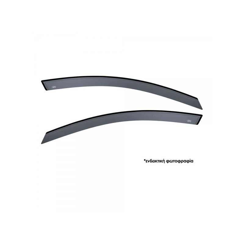 ΖΕΥΓΑΡΙ ΜΠΡΟΣΤΙΝΟΙ ΑΝΕΜΟΘΡΑΥΣΤΕΣ ΓΙΑ JEEP WRANGLER JL IV 5D 2019+ ΑΠΟ ΕΥΚΑΜΠΤΟ ΧΥΤΟ ΑΚΡΥΛΙΚΟ ΓΥΑΛΙ  (CAST ACRYLIC GLASS) DGA - 2