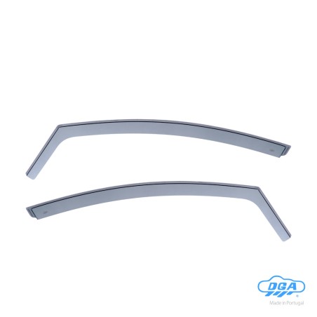 ΖΕΥΓΑΡΙ ΜΠΡΟΣΤΙΝΟΙ ΑΝΕΜΟΘΡΑΥΣΤΕΣ ΓΙΑ FORD FIESTA MK6 5D 2008-2017 ΑΠΟ ΕΥΚΑΜΠΤΟ ΧΥΤΟ ΑΚΡΥΛΙΚΟ ΓΥΑΛΙ  (CAST ACRYLIC GLASS) DGA - 2