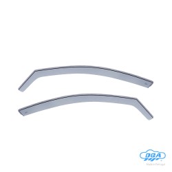 ΖΕΥΓΑΡΙ ΜΠΡΟΣΤΙΝΟΙ ΑΝΕΜΟΘΡΑΥΣΤΕΣ ΓΙΑ MERCEDES C-KLAS W205 4D/5D 2014+ ΑΠΟ ΕΥΚΑΜΠΤΟ ΧΥΤΟ ΑΚΡΥΛΙΚΟ ΓΥΑΛΙ  (CAST ACRYLIC GLASS) DGA