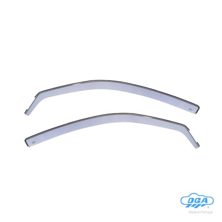 ΖΕΥΓΑΡΙ ΜΠΡΟΣΤΙΝΟΙ ΑΝΕΜΟΘΡΑΥΣΤΕΣ ΓΙΑ NISSAN MICRA  3D 2003-2012 ΑΠΟ ΕΥΚΑΜΠΤΟ ΧΥΤΟ ΑΚΡΥΛΙΚΟ ΓΥΑΛΙ  (CAST ACRYLIC GLASS) DGA - 2 Τ