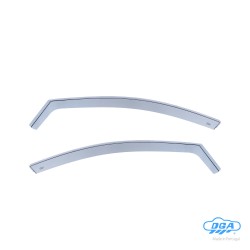 ΖΕΥΓΑΡΙ ΜΠΡΟΣΤΙΝΟΙ ΑΝΕΜΟΘΡΑΥΣΤΕΣ ΓΙΑ OPEL INSIGNIA 4/5D 2017 + ΑΠΟ ΕΥΚΑΜΠΤΟ ΧΥΤΟ ΑΚΡΥΛΙΚΟ ΓΥΑΛΙ  (CAST ACRYLIC GLASS) DGA - 2 ΤΕ