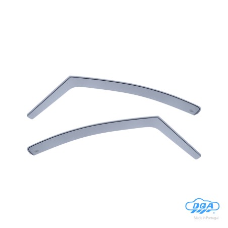 ΖΕΥΓΑΡΙ ΜΠΡΟΣΤΙΝΟΙ ΑΝΕΜΟΘΡΑΥΣΤΕΣ ΓΙΑ PEUGEOT 308 5D 2007-2013 ΑΠΟ ΕΥΚΑΜΠΤΟ ΧΥΤΟ ΑΚΡΥΛΙΚΟ ΓΥΑΛΙ  (CAST ACRYLIC GLASS) DGA - 2 ΤΕΜ