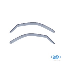 ΖΕΥΓΑΡΙ ΜΠΡΟΣΤΙΝΟΙ ΑΝΕΜΟΘΡΑΥΣΤΕΣ ΓΙΑ RENAULT KANGOO 3D 1997-2007 / NISSAN KUBISTAR 2D 1997-2008 ΑΠΟ ΕΥΚΑΜΠΤΟ ΧΥΤΟ ΑΚΡΥΛΙΚΟ ΓΥΑΛΙ