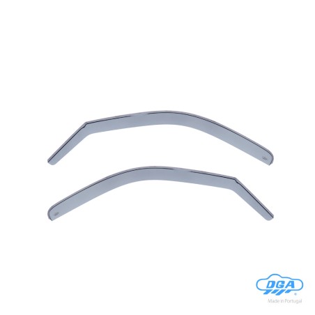 ΖΕΥΓΑΡΙ ΜΠΡΟΣΤΙΝΟΙ ΑΝΕΜΟΘΡΑΥΣΤΕΣ ΓΙΑ RENAULT KANGOO 3D 1997-2007 / NISSAN KUBISTAR 2D 1997-2008 ΑΠΟ ΕΥΚΑΜΠΤΟ ΧΥΤΟ ΑΚΡΥΛΙΚΟ ΓΥΑΛΙ