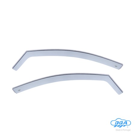 ΖΕΥΓΑΡΙ ΜΠΡΟΣΤΙΝΟΙ ΑΝΕΜΟΘΡΑΥΣΤΕΣ ΓΙΑ RENAULT MEGANE 4D/5D 2016+ ΑΠΟ ΕΥΚΑΜΠΤΟ ΧΥΤΟ ΑΚΡΥΛΙΚΟ ΓΥΑΛΙ  (CAST ACRYLIC GLASS) DGA - 2 Τ