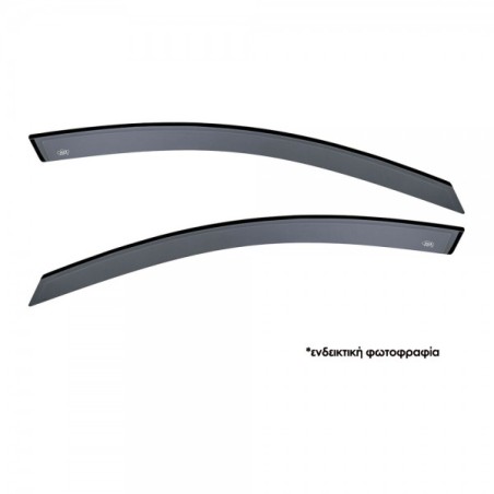 ΖΕΥΓΑΡΙ ΜΠΡΟΣΤΙΝΟΙ ΑΝΕΜΟΘΡΑΥΣΤΕΣ ΓΙΑ SEAT LEON III / ST 5D 2013+ ΑΠΟ ΕΥΚΑΜΠΤΟ ΧΥΤΟ ΑΚΡΥΛΙΚΟ ΓΥΑΛΙ  (CAST ACRYLIC GLASS) DGA - 2 