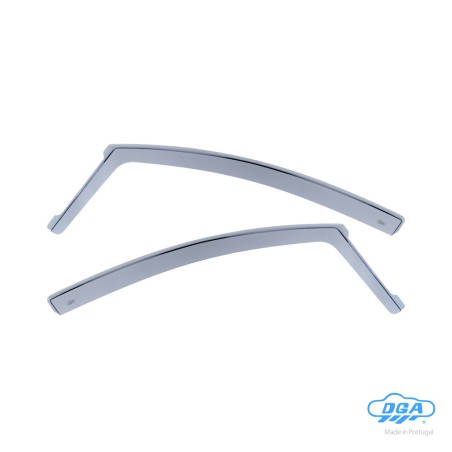 ΖΕΥΓΑΡΙ ΜΠΡΟΣΤΙΝΟΙ ΑΝΕΜΟΘΡΑΥΣΤΕΣ ΓΙΑ TOYOTA YARIS II 5D 2005-2011 / DAIHATSU CHARADE 5D 2011+ ΑΠΟ ΕΥΚΑΜΠΤΟ ΧΥΤΟ ΑΚΡΥΛΙΚΟ ΓΥΑΛΙ  