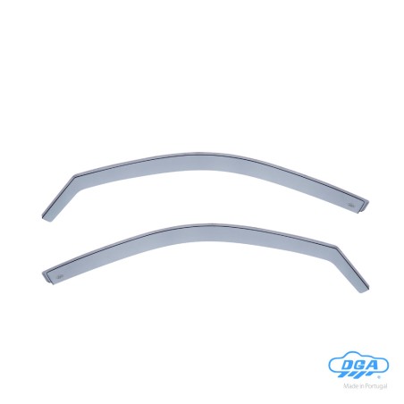 ΖΕΥΓΑΡΙ ΜΠΡΟΣΤΙΝΟΙ ΑΝΕΜΟΘΡΑΥΣΤΕΣ ΓΙΑ VW GOLF 4 3D 10/1997-2004 ΑΠΟ ΕΥΚΑΜΠΤΟ ΧΥΤΟ ΑΚΡΥΛΙΚΟ ΓΥΑΛΙ  (CAST ACRYLIC GLASS) DGA - 2 ΤΕ