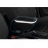 ΤΕΜΠΕΛΗΣ ΜΑΥΡΟΣ / ΑΣΗΜΙ ΜΕ ΜΕΤΑΛΛΙΚΗ ΒΑΣΗ PEUGEOT 2008 2013+ (6922-K14+KLC-UNV-GR) S-Dizayn - 2 Τεμ.