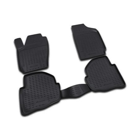 ΠΑΤΑΚΙΑ ΣΕ ΣΚΑΦΗ TPE ΛΑΣΤΙΧΟ ΓΙΑ VW POLO 11/2001-08/2009  ΣΕ ΜΑΥΡΟ ΧΡΩΜΑ NOVLINE - 4 ΤΕΜ.
