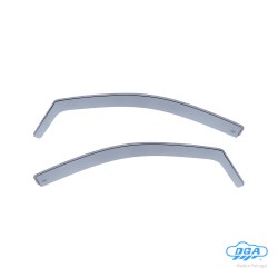 ΖΕΥΓΑΡΙ ΜΠΡΟΣΤΙΝΟΙ ΑΝΕΜΟΘΡΑΥΣΤΕΣ ΓΙΑ FORD RANGER / RAPTOR III 4D 2012-2022 ΑΠΟ ΕΥΚΑΜΠΤΟ ΧΥΤΟ ΑΚΡΥΛΙΚΟ ΓΥΑΛΙ (CAST ACRYLIC GLASS)