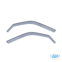 ΖΕΥΓΑΡΙ ΜΠΡΟΣΤΙΝΟΙ ΑΝΕΜΟΘΡΑΥΣΤΕΣ ΓΙΑ MERCEDES C-KLAS W202 4D/5D 01993-2000  ΑΠΟ ΕΥΚΑΜΠΤΟ ΧΥΤΟ ΑΚΡΥΛΙΚΟ ΓΥΑΛΙ (CAST ACRYLIC GLASS