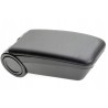 Ολοκληρωμένος Τεμπέλης Καθίσματος ARMSTER 3 SEAT MOUNTED για Opel Corsa F LHD 2020+ από Πλαστικό και Vegan Δέρμα σε Μαύρο Χρώμα 