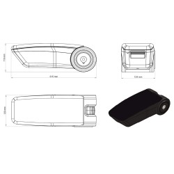 Ολοκληρωμένος Τεμπέλης Καθίσματος ARMSTER 3 SEAT MOUNTED για Opel Mokka LHD 2012-2016 / Mokka X LHD 2016-2020 από Πλαστικό και V