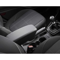 Ολοκληρωμένος Τεμπέλης Καθίσματος ARMSTER 3 SEAT MOUNTED για Citroen C4 LHD 2021+ από Πλαστικό και Vegan Δέρμα σε Μαύρο Χρώμα RA