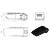 Ολοκληρωμένος Τεμπέλης Καθίσματος ARMSTER 3 SEAT MOUNTED για Citroen C3 LHD / C3 Aircross LHD 2017+ από Πλαστικό και Vegan Δέρμα