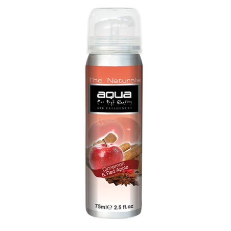 Aqua - ΑΡΩΜΑΤΙΚΟ ΑΥΤΟΚΙΝΗΤΟΥ ΣΕ ΣΠΡΕΙ (SPRAY) ΜΕ ΑΡΩΜΑ ΜΗΛΟ & ΚΑΝΕΛΑ (APPLE & CINNAMON) FRUITS SERIES 75ml AQUA - 1 TEM. (10-262