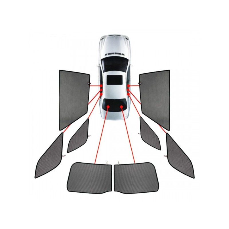 CarShades - ΚΟΥΡΤΙΝΑΚΙΑ  CAR SHADES ΓΙΑ BMW X7 (G07) 5D 2018+ - 8ΤΕΜ. (PVC.BMW-X7-5-A)