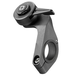 Διπλή Βάση Στήριξης Κινητού και Action Camera Out Front της σειράς Titan Optiline για Τιμόνι Μηχανής ή Ποδηλάτου με διάμετρο από