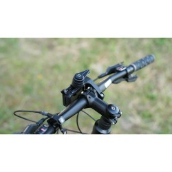 Διπλή Βάση Στήριξης Κινητού και Action Camera Out Front της σειράς Titan Optiline για Τιμόνι Μηχανής ή Ποδηλάτου με διάμετρο από