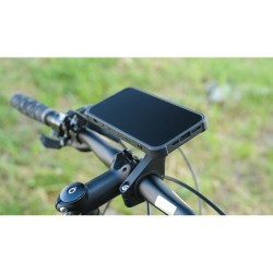 Διπλή Βάση Στήριξης Κινητού και Action Camera Out Front της σειράς Titan Optiline για Τιμόνι Μηχανής ή Ποδηλάτου με διάμετρο από