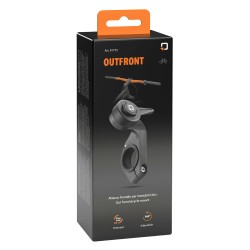 Διπλή Βάση Στήριξης Κινητού και Action Camera Out Front της σειράς Titan Optiline για Τιμόνι Μηχανής ή Ποδηλάτου με διάμετρο από