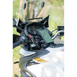 Διπλή Βάση Στήριξης Κινητού και Action Camera Combo 2.0 της σειράς Titan Optiline για Τιμόνι Μηχανής ή Ποδηλάτου με διάμετρο από