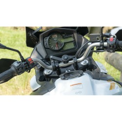 Διπλή Βάση Στήριξης Κινητού και Action Camera Combo 2.0 της σειράς Titan Optiline για Τιμόνι Μηχανής ή Ποδηλάτου με διάμετρο από