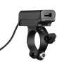 Αδιάβροχος Φορτιστής Κινητού Trek X 12/24V 48W της σειράς Optiline με 2 θύρες USB Type A και USB Type C, Καλώδιο 180 cm, Βύσμα S