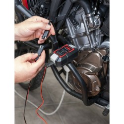 Αδιάβροχος Φορτιστής Κινητού Trek X 12/24V 48W της σειράς Optiline με 2 θύρες USB Type A και USB Type C, Καλώδιο 180 cm, Βύσμα S