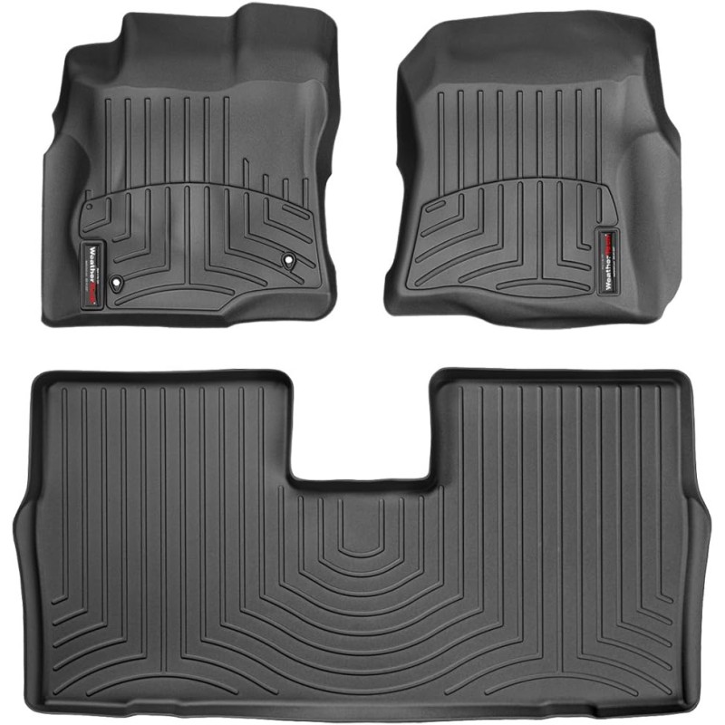 ΠΑΤΑΚΙΑ  ΛΑΣΤΙΧΟ ΣΚΑΦΑΚΙΑ ΜΑΥΡΑ ΓΙΑ JEEP CHEROKEE 2002-2007 ΕΜΠΡΟΣ-ΠΙΣΩ WEATHERTECH -ΣΕΤ 4 ΤΕΜ.