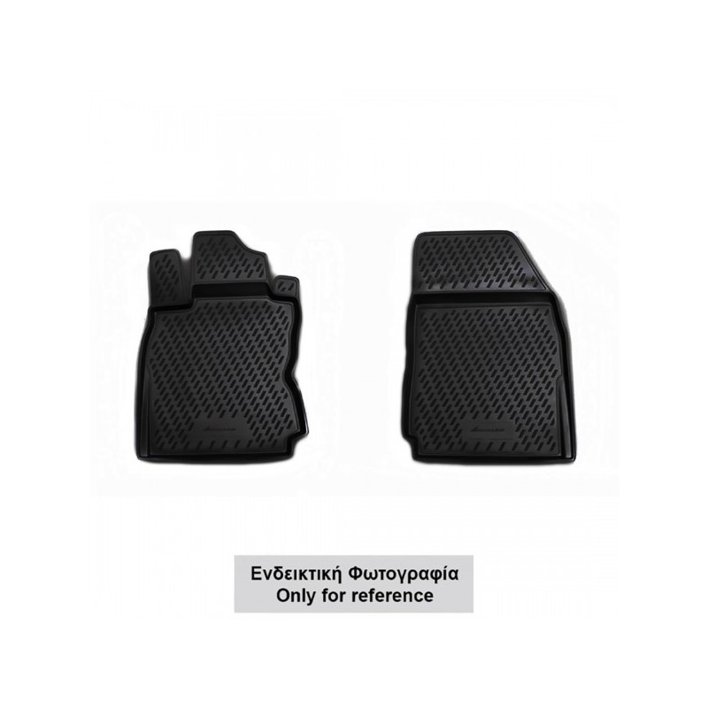 ΠΑΤΑΚΙΑ ΣΕ ΣΚΑΦΗ TPE ΛΑΣΤΙΧΟ ΓΙΑ VW CADDY 10/2007-2014 5D ΣΕ ΜΑΥΡΟ ΧΡΩΜΑ NOVLINE - 2 ΤΕΜ