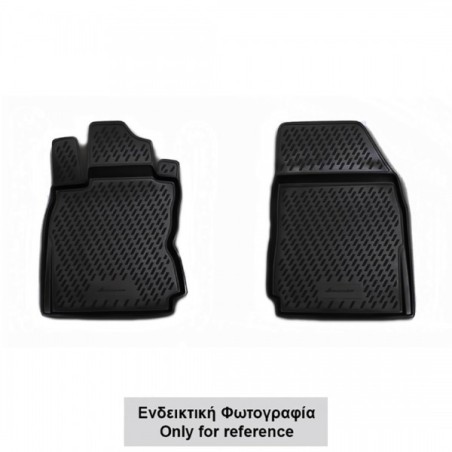 ΠΑΤΑΚΙΑ ΣΕ ΣΚΑΦΗ TPE ΛΑΣΤΙΧΟ ΓΙΑ VW CADDY 10/2007-2014 5D ΣΕ ΜΑΥΡΟ ΧΡΩΜΑ NOVLINE - 2 ΤΕΜ