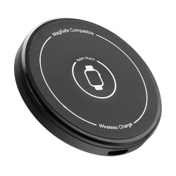 Μαγνητικός, Ασύρματος Φορτιστής Mag Wireless Charging Pad 3 in 1 της σειράς Optiline για Qi Ασύρματη φόρτιση συσκευών με θύρα US