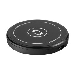 Μαγνητικός, Ασύρματος Φορτιστής Mag Wireless Charging Pad 3 in 1 της σειράς Optiline για Qi Ασύρματη φόρτιση συσκευών με θύρα US