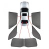 CarShades - ΚΟΥΡΤΙΝΑΚΙΑ  CAR SHADES ΓΙΑ MG MG5 EV ESTATE 5D 2020+ - 4 ΤΕΜ. (PVC.MG-5EV-E-A)