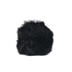 ΚΑΛΥΜΜΑ ΓΙΑ ΠΟΜΟΛΟ ΤΑΧΥΤΗΤΩΝ FLUFFY FUR COVER ΜΑΥΡΟ ΓΟΥΝΙΝΟ ΧΝΟΥΔΩΤΟ SIMONI RACING - 1 TEM.