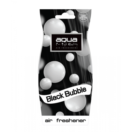 Aqua - ΑΡΩΜΑΤΙΚΟ ΑΥΤΟΚΙΝΗΤΟΥ ΚΡΕΜΑΣΤΟ ΜΕ ΑΡΩΜΑ BLACK BUBBLE DROP AQUA - 1 TEM. (10-1006/AQ)