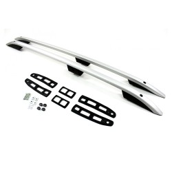 Omtec - Παράλληλες Μπάρες Οροφής Sport για VW Amarok (PH 2H) 20102022 από Αλουμίνιο σε Ασημί Χρώμα - 2 τεμ. (7535931/OM)