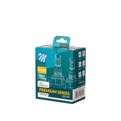 ΛΑΜΠEΣ LED H11 12V 6.000K 35W 4.000lm LED CANBUS CSP3570 PREMIUM SMART SERIES M-TECH - 2 ΤΕΜ.
