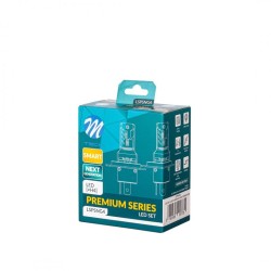 ΛΑΜΠEΣ LED H4 12V 6.000K 35W 4.000lm LED CANBUS CSP3570 PRΕΜΙUM SMART SERIES  M-TECH - 2 ΤΕΜ.
