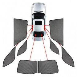 CarShades - ΚΟΥΡΤΙΝΑΚΙΑ  CAR SHADES ΓΙΑ TESLA MODEL X 5D 2016+- 8 ΤΕΜ. (PVC.TES-MODX-5-A)