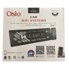 RADIO 1 DIN DUAL USB/FM/MSD/MP3/WMA/BLUETOOTH 200W ΜΕ ΕΠΙΛΟΓΗ ΦΩΤΙΣΜΟΥ 7 ΧΡΩΜΑΤΩΝ & ΧΕΙΡΙΣΤΗΡΙΟ OSIO - 1 τεμ.
