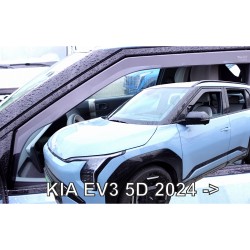 ΑΝΕΜΟΘΡΑΥΣΤΕΣ ΓΙΑ KIA EV3 5D 2024+ ΖΕΥΓΑΡΙ ΑΠΟ ΕΥΚΑΜΠΤΟ ΦΙΜΕ ΠΛΑΣΤΙΚΟ HEKO - 2 ΤΕΜ
