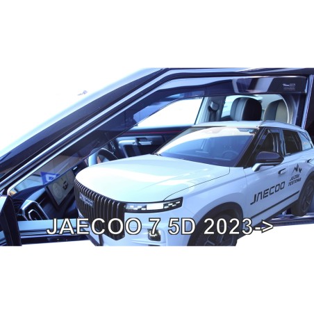 ΑΝΕΜΟΘΡΑΥΣΤΕΣ ΓΙΑ JAECOO 7 5D 2023+ ΣΕΤ ΑΥΤΟΚΙΝΗΤΟΥ ΑΠΟ ΕΥΚΑΜΠΤΟ ΦΙΜΕ ΠΛΑΣΤΙΚΟ HEKO - 4 ΤΕΜ.