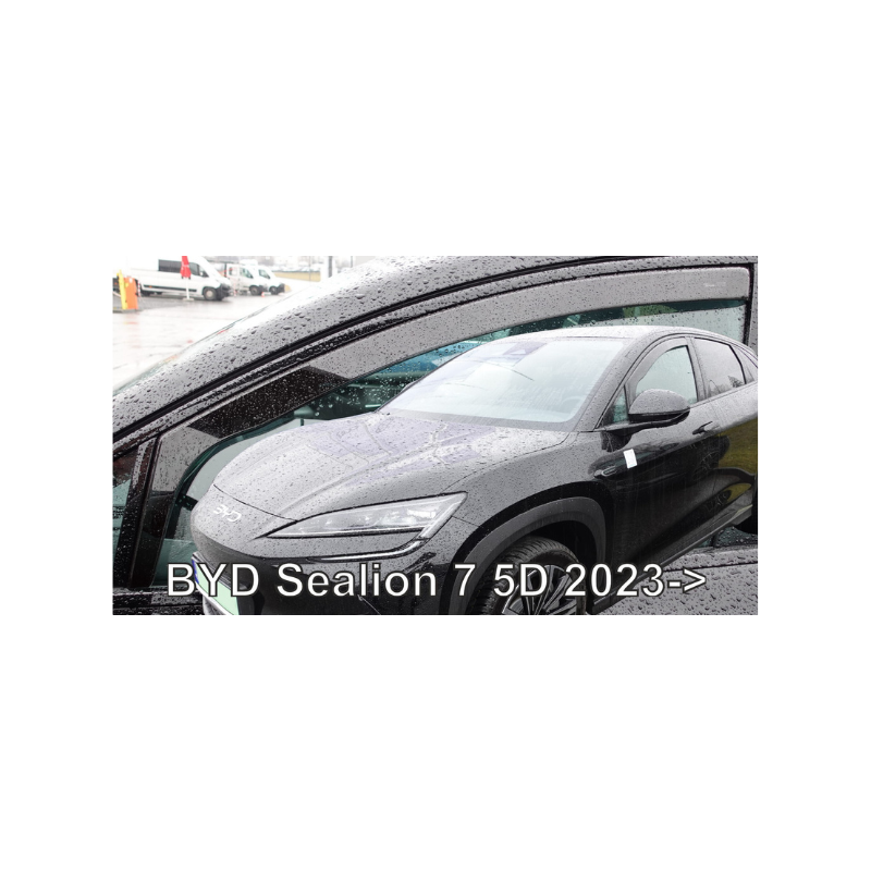 ΑΝΕΜΟΘΡΑΥΣΤΕΣ ΓΙΑ BYD 7 5D 2023+ ΖΕΥΓΑΡΙ ΑΠΟ ΕΥΚΑΜΠΤΟ ΦΙΜΕ ΠΛΑΣΤΙΚΟ HEKO - 2 ΤΕΜ.