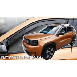 ΑΝΕΜΟΘΡΑΥΣΤΕΣ ΓΙΑ FIAT GRANDE PANTA /GRANDE PANTA HYBRID /GRANDE PANDA ELECTRIC 5D 2025+ ΖΕΥΓΑΡΙ ΑΠΟ ΕΥΚΑΜΠΤΟ ΦΙΜΕ ΠΛΑΣΤΙΚΟ HEKO